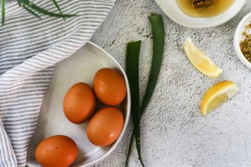 DIY egg masks